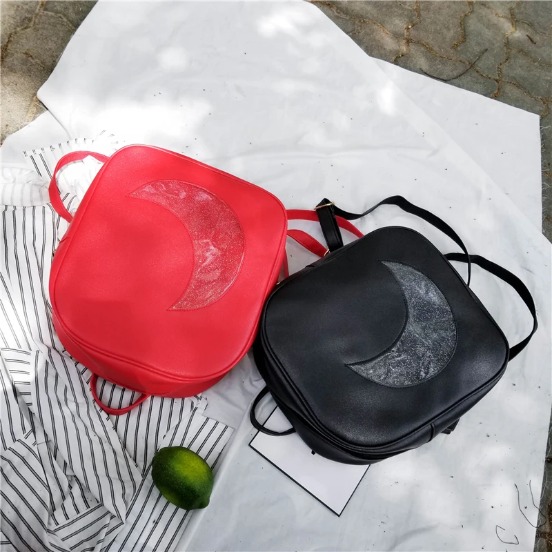 2019 new shoulder Backpack PU waterproof cute lady animation simple small fresh student backpack 6color
2019 new shoulder Backpack PU waterproof cute lady animation simple small fresh student backpack 6color