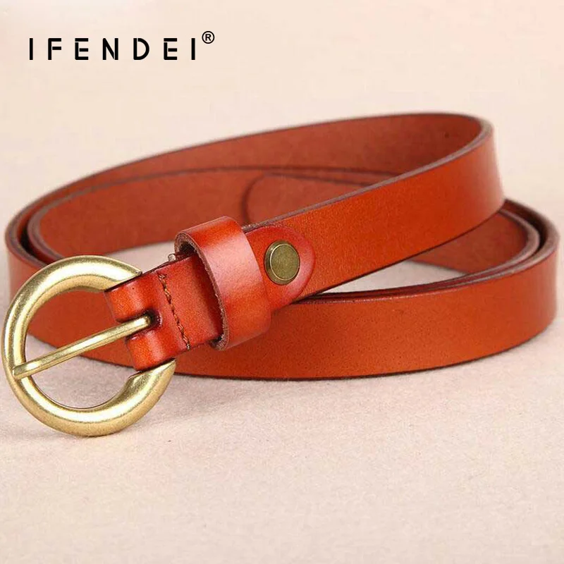 IFENDEI Women's Fashion Belt Split Leather Women's Buckle Waist Belts For Jeans&Dresses Thin Strap Width 1.8cm Ceinture Femme
IFENDEI Women's Fashion Belt Split Leather Women's Buckle Waist Belts For Jeans&Dresses Thin Strap Width 1.8cm Ceinture Femme