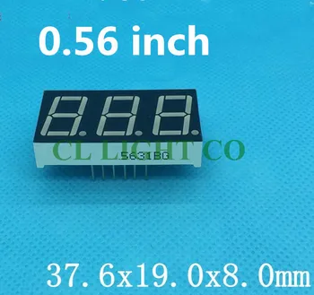 20pcs BLUE 3 digit LED Display Module 0.56 inch DIP digital tube 7 Segment Common Cathode 3 Digital LED Display
20pcs BLUE 3 digit LED Display Module 0.56 inch DIP digital tube 7 Segment Common Cathode 3 Digital LED Display
