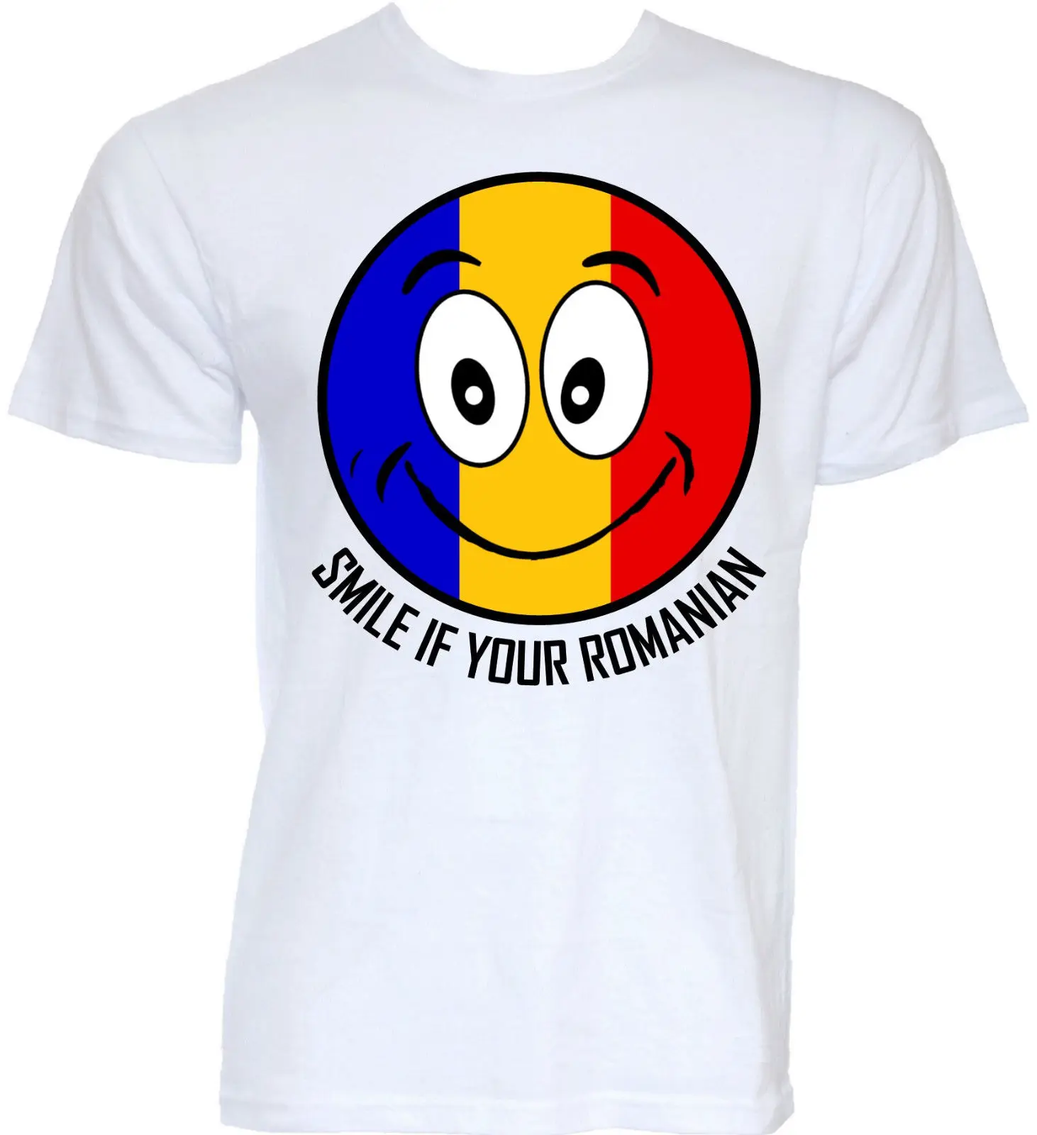 Image MENS FUNNY COOL NOVELTY ROMANIAN ROMANIA FLAG SLOGAN JOKE T SHIRTS GIFTS IDEAS Brand T Shirt Men 2017 Fashion Top Tee