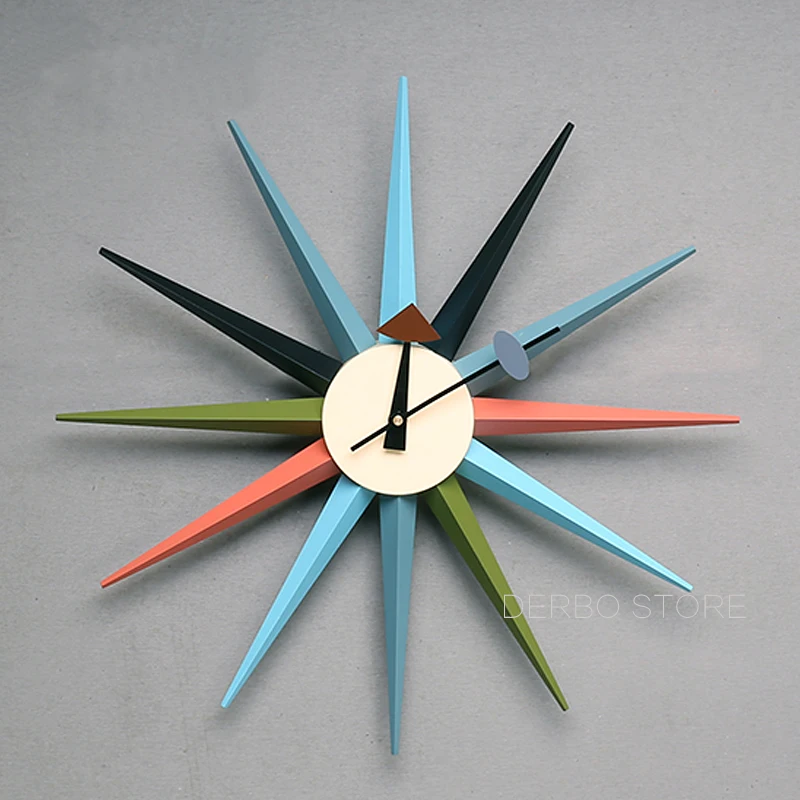 Modern Design Starburst decoration Living Room Wall Decoration Modern Home Accessory Colorful Burststar decoration wall clock
Modern Design Starburst decoration Living Room Wall Decoration Modern Home Accessory Colorful Burststar decoration wall clock