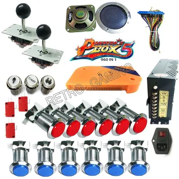 Arcade parts Bundles kit With Pandora Box 5 upgrade version VGA & HDMI output Joystick LED Buttons for Arcade Cabinet Machine
Arcade parts Bundles kit With Pandora Box 5 upgrade version VGA & HDMI output Joystick LED Buttons for Arcade Cabinet Machine