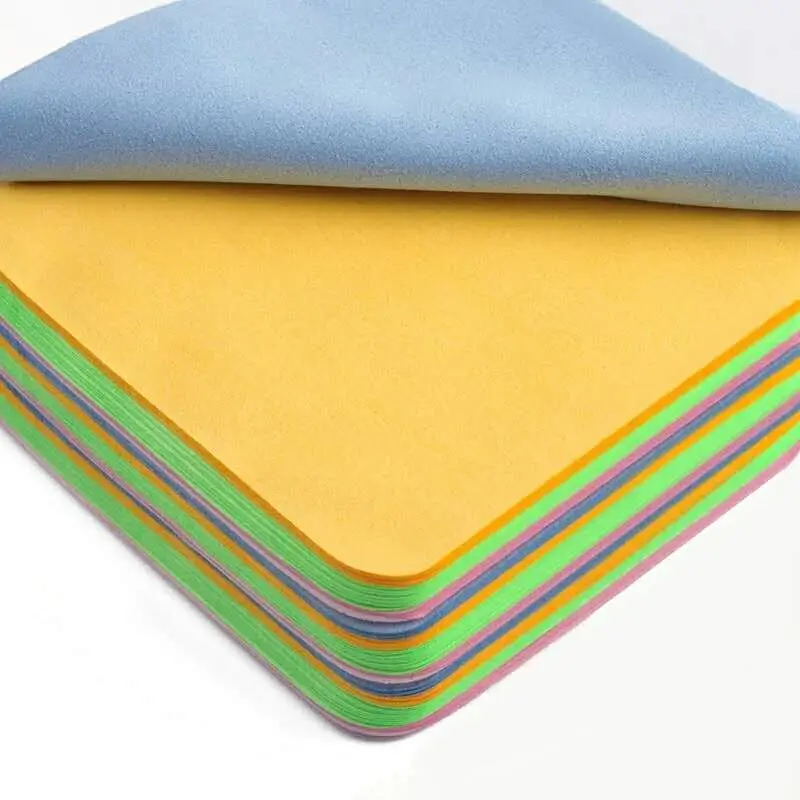 10 pcs/lot Eyeglasses Chamois Glasses Cleaner 150*175mm Suede fabric Glasses Cleaning Cloth For Lens Phone Screen Cleaning Wipes
10 pcs/lot Eyeglasses Chamois Glasses Cleaner 150*175mm Suede fabric Glasses Cleaning Cloth For Lens Phone Screen Cleaning Wipes