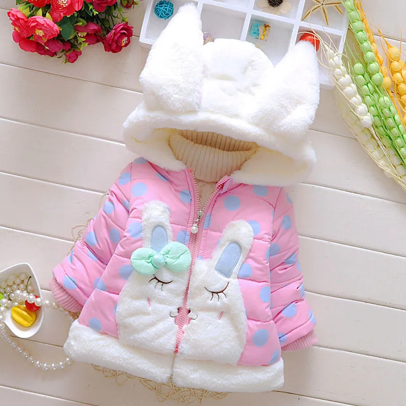 Warm Winter Baby Infants Girl Kids Dot Polka Rabbit Hoody Hooded Thicken Velvet Jacket Cardigan Outwear Coat Parkas Casaco S5784
Warm Winter Baby Infants Girl Kids Dot Polka Rabbit Hoody Hooded Thicken Velvet Jacket Cardigan Outwear Coat Parkas Casaco S5784