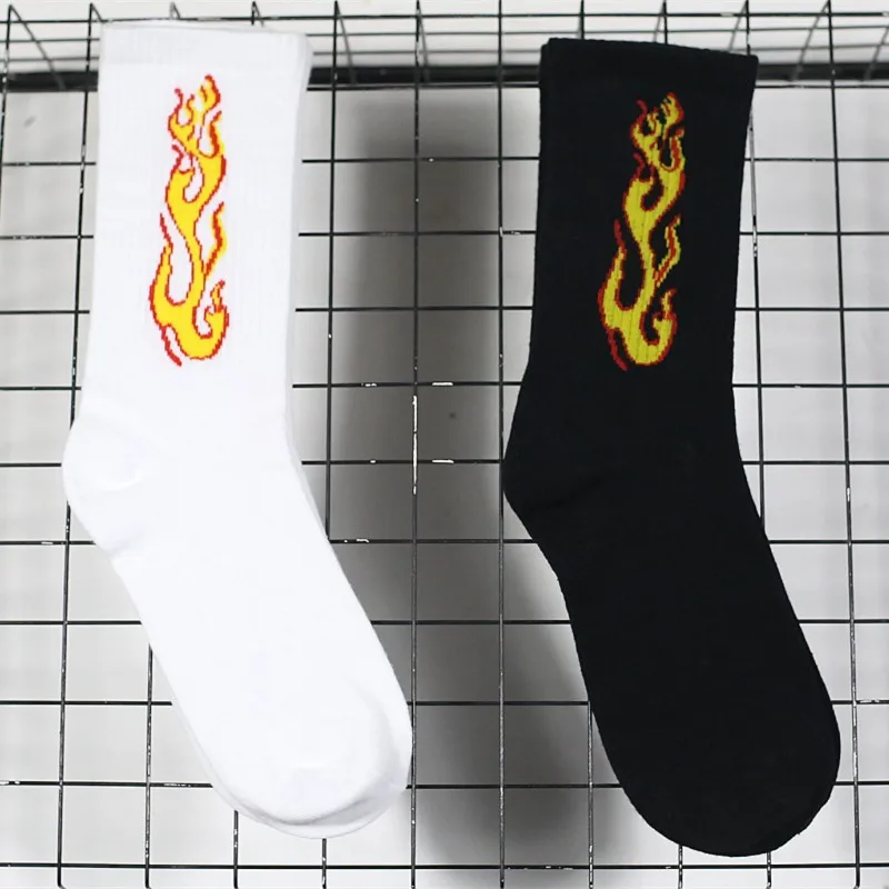 Men Fashion Hip Hop Hit Color On Fire Crew Socks Red Flame Blaze Power Torch Hot Warmth Street Skateboard Cotton Long Socks
Men Fashion Hip Hop Hit Color On Fire Crew Socks Red Flame Blaze Power Torch Hot Warmth Street Skateboard Cotton Long Socks