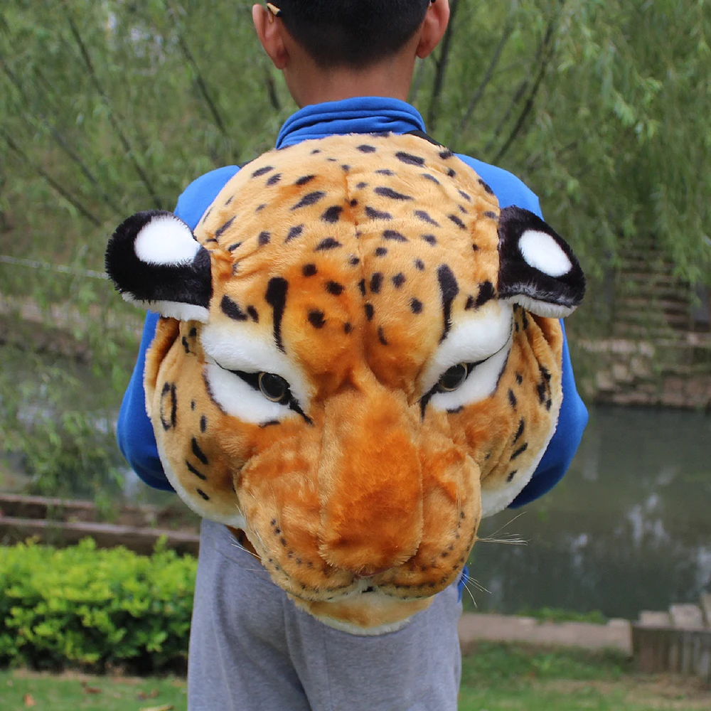 lion face backpack