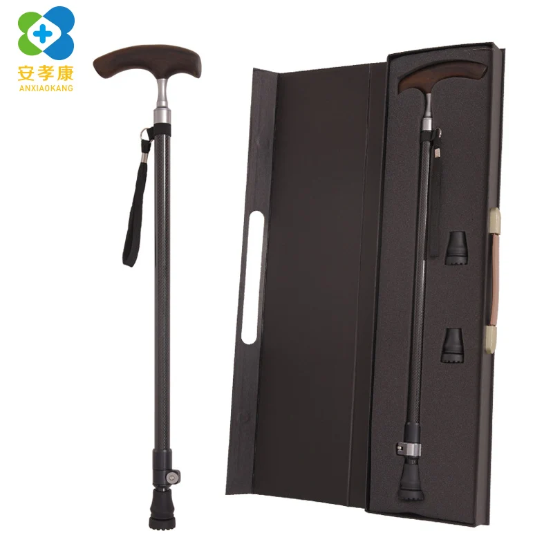 High Grade Elderly Cane Carbon Fiber Solid Wood Crutches Super Hard Light Retractable Anti Skid Walking Stick Stic With Gift Box
High Grade Elderly Cane Carbon Fiber Solid Wood Crutches Super Hard Light Retractable Anti Skid Walking Stick Stic With Gift Box
