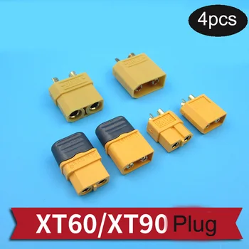 4PCS Model Aircraft/Boat Accessories XT60 Plug XT90 Plug Male Female Sparkproof Plugs High Current Resistance Anti-reverse Plug
4PCS Model Aircraft/Boat Accessories XT60 Plug XT90 Plug Male Female Sparkproof Plugs High Current Resistance Anti-reverse Plug