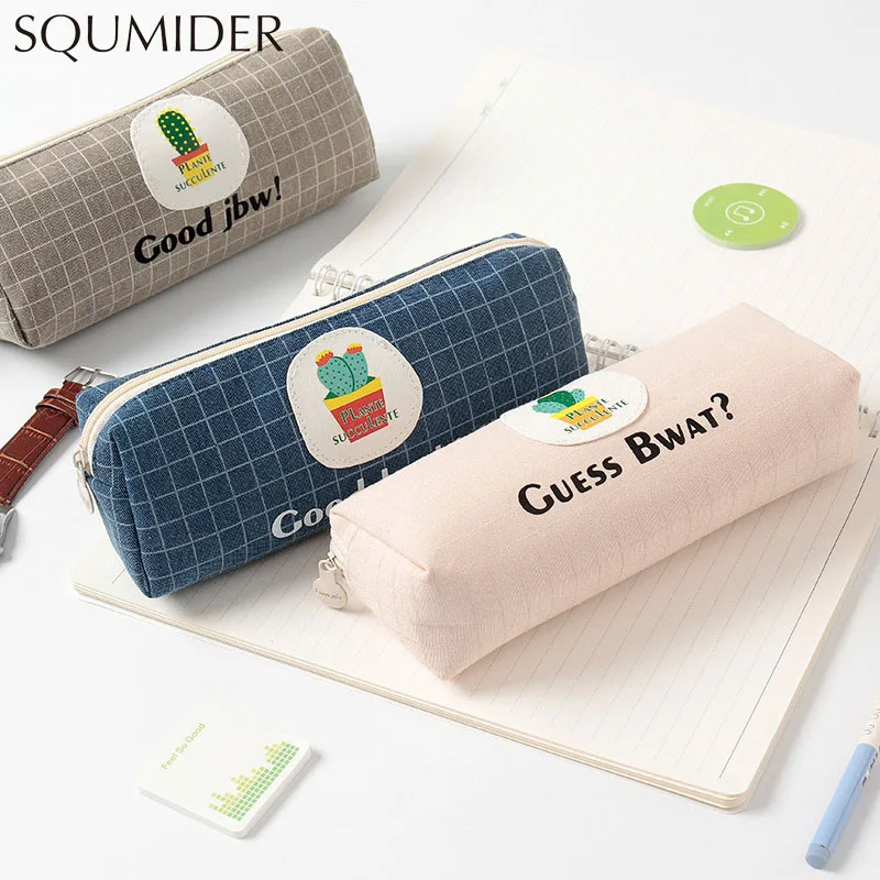 Creative Pencil Case Simple Design Style Zipper Pencil Bags Pen Holders School Supplies Stationery Pencil Box for Boys or Girls
Creative Pencil Case Simple Design Style Zipper Pencil Bags Pen Holders School Supplies Stationery Pencil Box for Boys or Girls