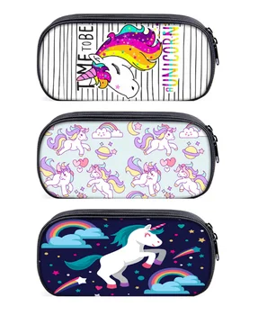 Animal Unicorn Kawaii Rainbow Horse Boys Girls Cartoon Canvas Pencil Case Bag School Pouches Children Pen Bag Kids Purse Wallet
Animal Unicorn Kawaii Rainbow Horse Boys Girls Cartoon Canvas Pencil Case Bag School Pouches Children Pen Bag Kids Purse Wallet