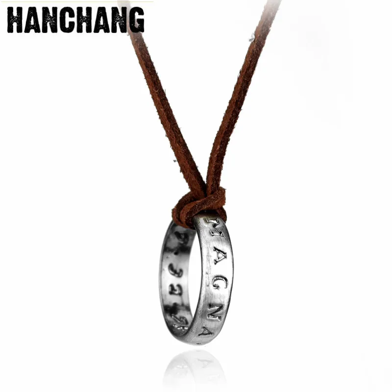 Leather necklace PS4 Game Uncharted 4 A Thief's End Nathan Drake Necklaces Cord Chain Long Necklace Jewelry Men Accessories
Leather necklace PS4 Game Uncharted 4 A Thief's End Nathan Drake Necklaces Cord Chain Long Necklace Jewelry Men Accessories