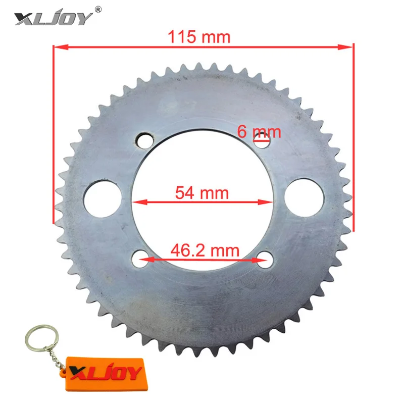 Silver 25H 55T Tooth 54mm Rear Sprocket For 47cc 49cc Engine Pocket Bike Mini ATV Quad 4 Wheeler Goped Scooter Motorcycle Parts
Silver 25H 55T Tooth 54mm Rear Sprocket For 47cc 49cc Engine Pocket Bike Mini ATV Quad 4 Wheeler Goped Scooter Motorcycle Parts