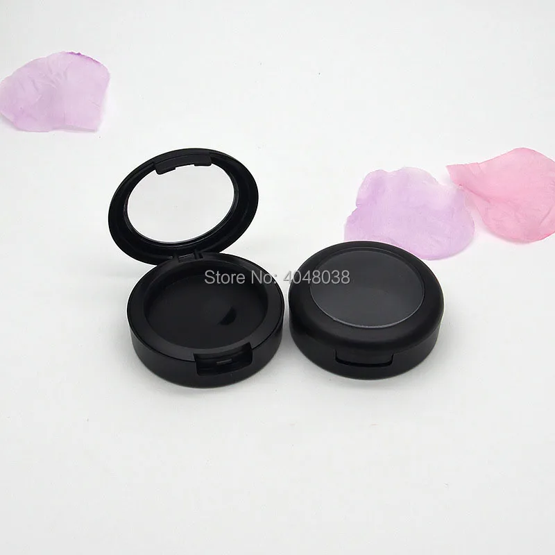 DIY Makeup Tools Blusher Case Matter Black Empty Lipstick Packing Box Blusher Substitution Box  Dia. 36mm without Aluminum Pan (5)