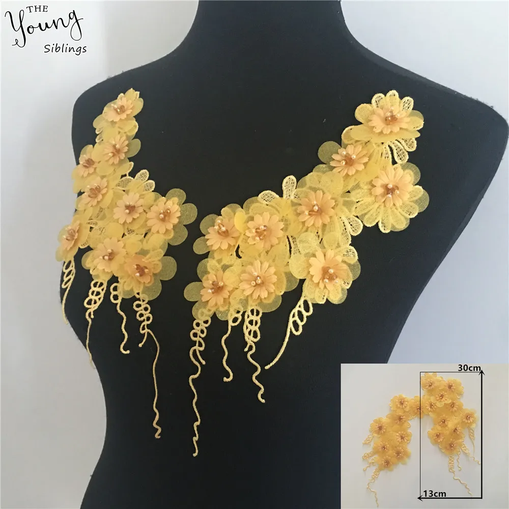 New arrive Lace Collar Embroidered 3D Flower Lace Neckline Fabric Sewing DIY Clothing Accessories Craft supplies Scrapbooking
New arrive Lace Collar Embroidered 3D Flower Lace Neckline Fabric Sewing DIY Clothing Accessories Craft supplies Scrapbooking