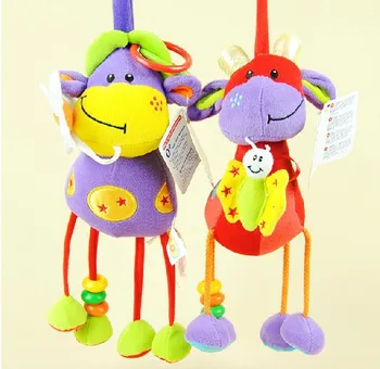 candice guo! newest arrival cute plush toy animal cattle giraffe baby toy doll bed hang gift 1pc
candice guo! newest arrival cute plush toy animal cattle giraffe baby toy doll bed hang gift 1pc