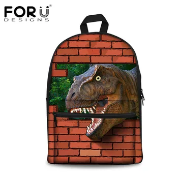 FORUDESIGNS Boys School Backpacks New 3D Dinosaur Print Leisure Schoolbags for Primary Children Canvas Shoulder Bookbags Zipper
FORUDESIGNS Boys School Backpacks New 3D Dinosaur Print Leisure Schoolbags for Primary Children Canvas Shoulder Bookbags Zipper