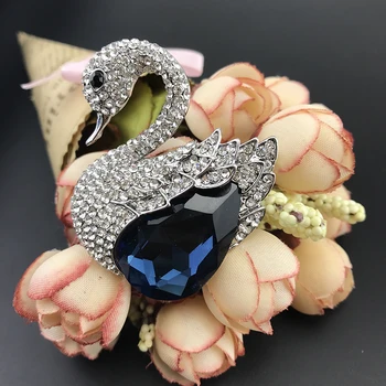 50pcs/ 50mm Silver Tone Clear Rhinestone Crystal Dark Blue Acylic Swan Brooches Pins Animal Bird Women Wedding Pin Brooch
50pcs/ 50mm Silver Tone Clear Rhinestone Crystal Dark Blue Acylic Swan Brooches Pins Animal Bird Women Wedding Pin Brooch