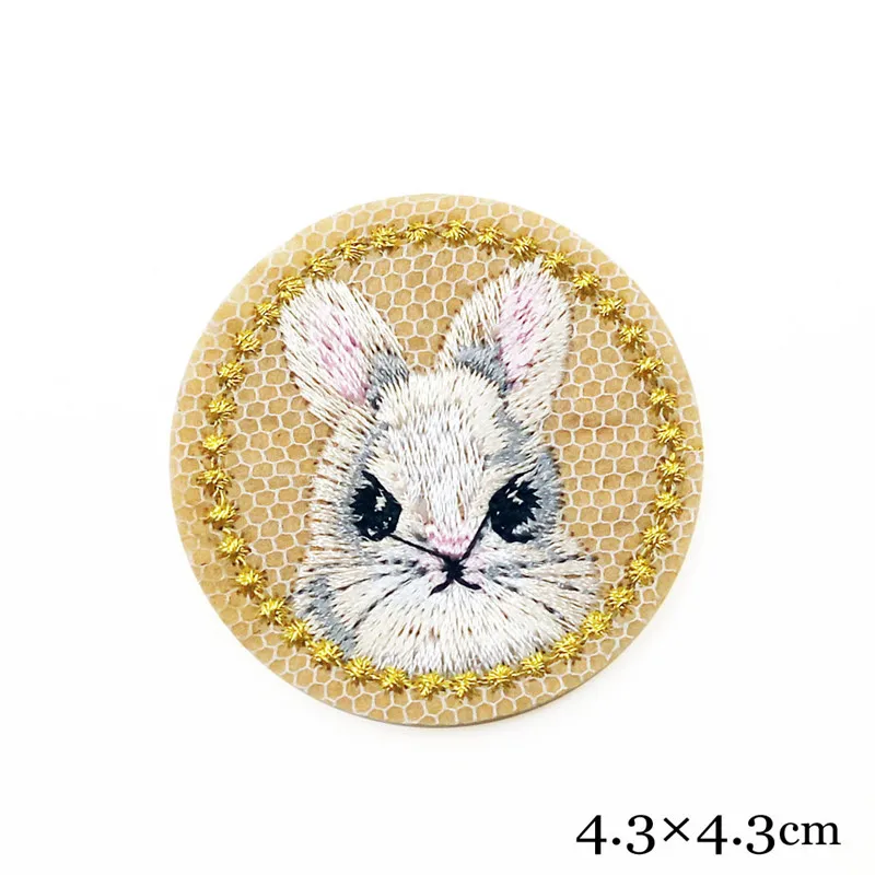1Pcs Embroidered Cute Rabbit Patch for Clothing Iron Sewing Applique Clothes Stickers Shoes Bags Decoration Badge DIY Patches
1Pcs Embroidered Cute Rabbit Patch for Clothing Iron Sewing Applique Clothes Stickers Shoes Bags Decoration Badge DIY Patches