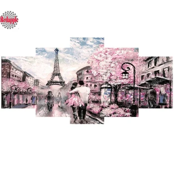5pcs sets Paris Tower Diamond embroidery Landscape DIY diamond painting couple street Picture Of Rhinestone 5d mosaic Decor Home
5pcs sets Paris Tower Diamond embroidery Landscape DIY diamond painting couple street Picture Of Rhinestone 5d mosaic Decor Home