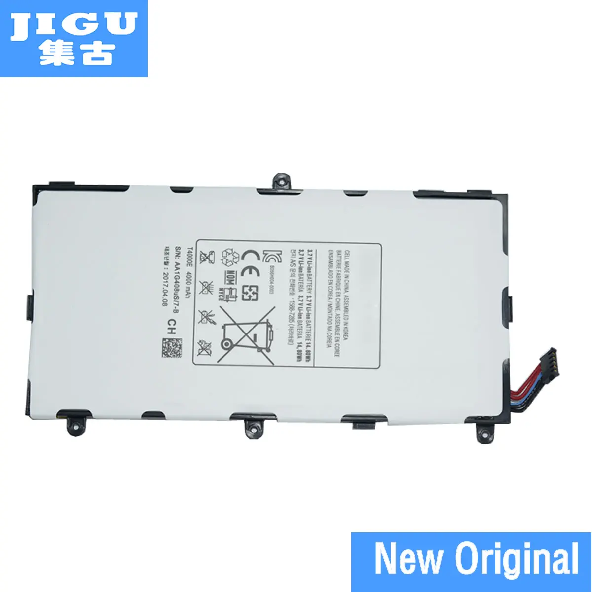 JIGU Original Laptop Battery AA1D715X9/7-B AA1DA11US/7-B AA1DB27US/7-B FOR SAMSUNG for GALAXY TAB 3 T210 T210R T211 T4000E
JIGU Original Laptop Battery AA1D715X9/7-B AA1DA11US/7-B AA1DB27US/7-B FOR SAMSUNG for GALAXY TAB 3 T210 T210R T211 T4000E