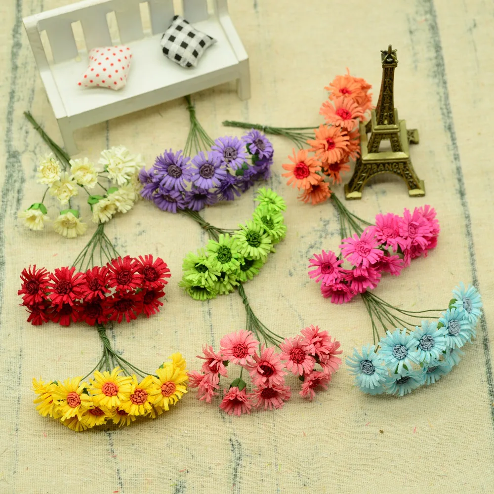 10pcs MINI silk daisy vases diy gifts box christmas decorations flowers for home wedding artificial plants flowers fake stamen
10pcs MINI silk daisy vases diy gifts box christmas decorations flowers for home wedding artificial plants flowers fake stamen