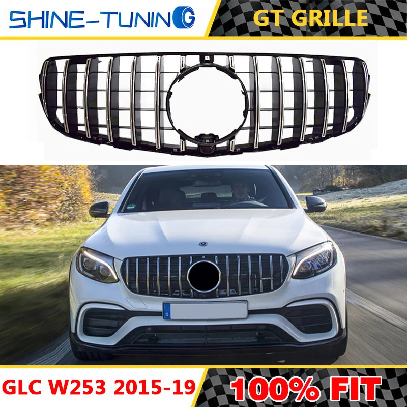Suitable for GlC Class W253 GTR GT R X253 GLC200 GLC250 GLC300 GLC450 GLC63 grille Without central logo 2015-2019 GLC Coupe
Suitable for GlC Class W253 GTR GT R X253 GLC200 GLC250 GLC300 GLC450 GLC63 grille Without central logo 2015-2019 GLC Coupe