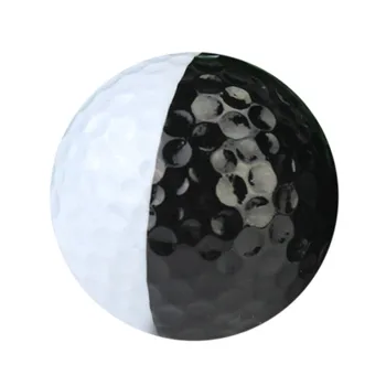Golf Ball Black and White Synthetic Rubber Resin Golfing Practice Two Piece Balls Present Gift
Golf Ball Black and White Synthetic Rubber Resin Golfing Practice Two Piece Balls Present Gift