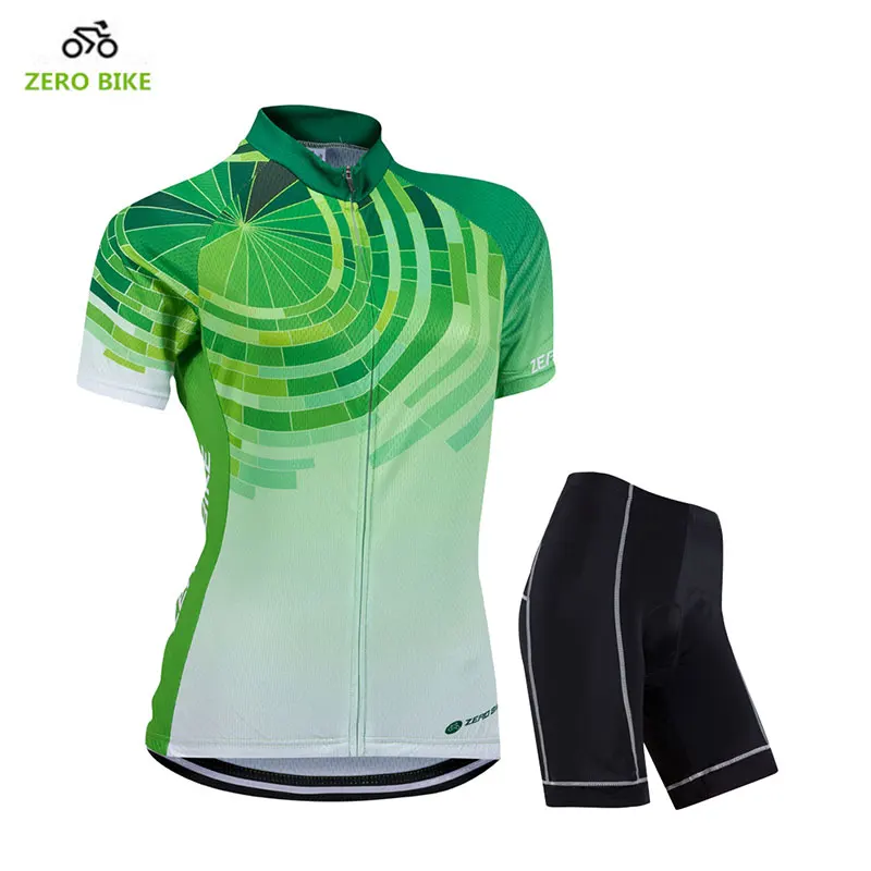 ZEROBIKE Women's Short Sleeve Jersey Set Quick Dry Breathable Cycling Top 3D Gel Padded Shorts Bicycle Clothing ciclismo
ZEROBIKE Women's Short Sleeve Jersey Set Quick Dry Breathable Cycling Top 3D Gel Padded Shorts Bicycle Clothing ciclismo