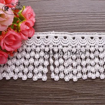 5Yards/lot exquisite Tassels lace Two choices of milk silk and water solubility DIY clothing accessories width 6cm RS1808
5Yards/lot exquisite Tassels lace Two choices of milk silk and water solubility DIY clothing accessories width 6cm RS1808