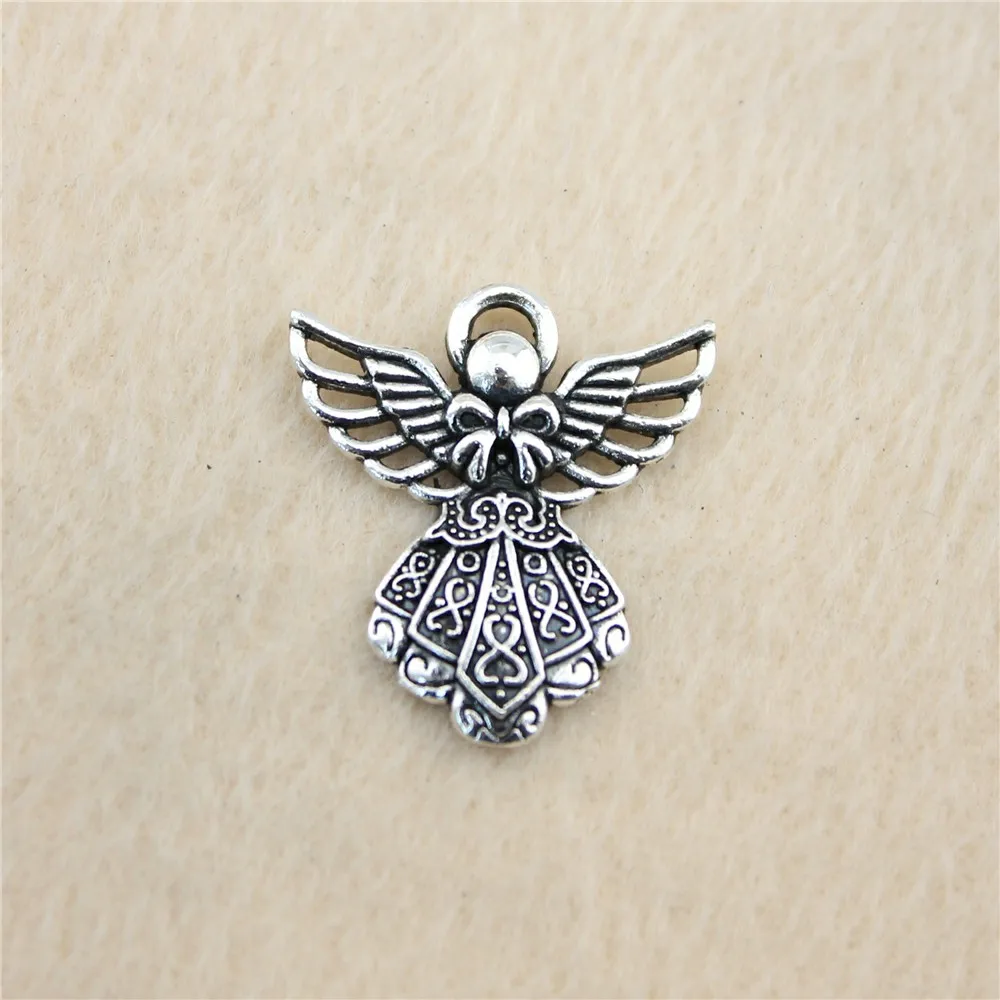42pcs/lot 26*23mm ancient silver Angel charm Pendants DIY jewelry for bracelet necklace earring
42pcs/lot 26*23mm ancient silver Angel charm Pendants DIY jewelry for bracelet necklace earring