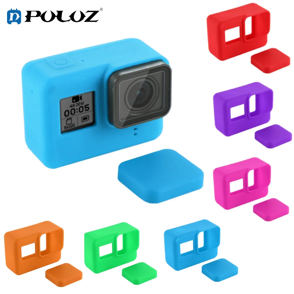 PULUZ PU189R Camera Silicone Sleeve Case for GoPro5 Sports Camera Riding Equipment Shockproof Silicone Sleeve Accessories
PULUZ PU189R Camera Silicone Sleeve Case for GoPro5 Sports Camera Riding Equipment Shockproof Silicone Sleeve Accessories