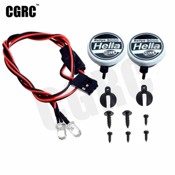 2pcs Led Spotlight Roof Light Lampshade For 1/10 RC Crawler Car TRX4 Defender Bronco RC4WD D90 D110 Axial Scx10 90046
2pcs Led Spotlight Roof Light Lampshade For 1/10 RC Crawler Car TRX4 Defender Bronco RC4WD D90 D110 Axial Scx10 90046