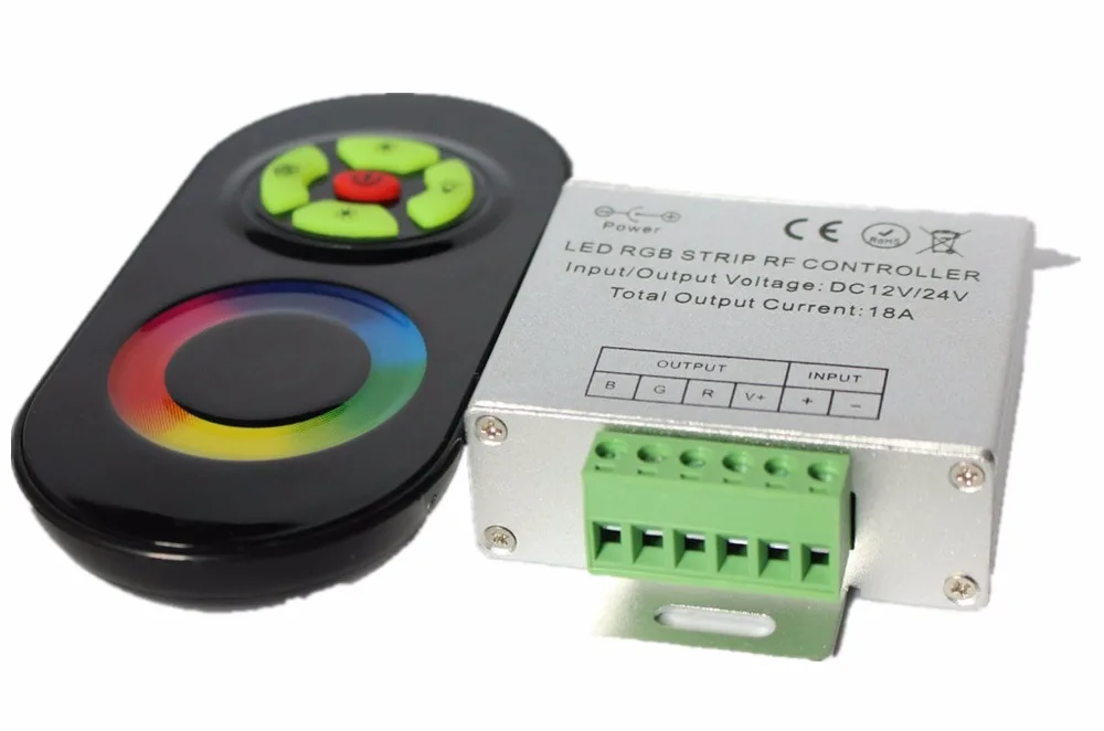 Новинка 2016 беспроводная РЧ SMD RGB Светодиодная лента сенсорный диммер