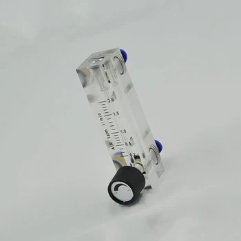 1-4L/min PMMA Panel Type Gas Float Flowmeter Air Flow Meter Rotameter With Control Valve Fit 6mm OD Hose Tube
1-4L/min PMMA Panel Type Gas Float Flowmeter Air Flow Meter Rotameter With Control Valve Fit 6mm OD Hose Tube