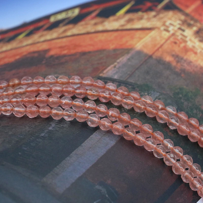 Hot 4mm Faceted pink watermelon tourmaline round loose beads 15inches 2 piece/lot DIY suitable for female jewelry making gift
Hot 4mm Faceted pink watermelon tourmaline round loose beads 15inches 2 piece/lot DIY suitable for female jewelry making gift