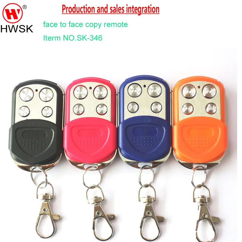 10pcs/lot 4-Channel Cloning Garage Door Remote Control Transmitter Duplicator ( face to face copy) 433MHz MHM124 SK-346
10pcs/lot 4-Channel Cloning Garage Door Remote Control Transmitter Duplicator ( face to face copy) 433MHz MHM124 SK-346