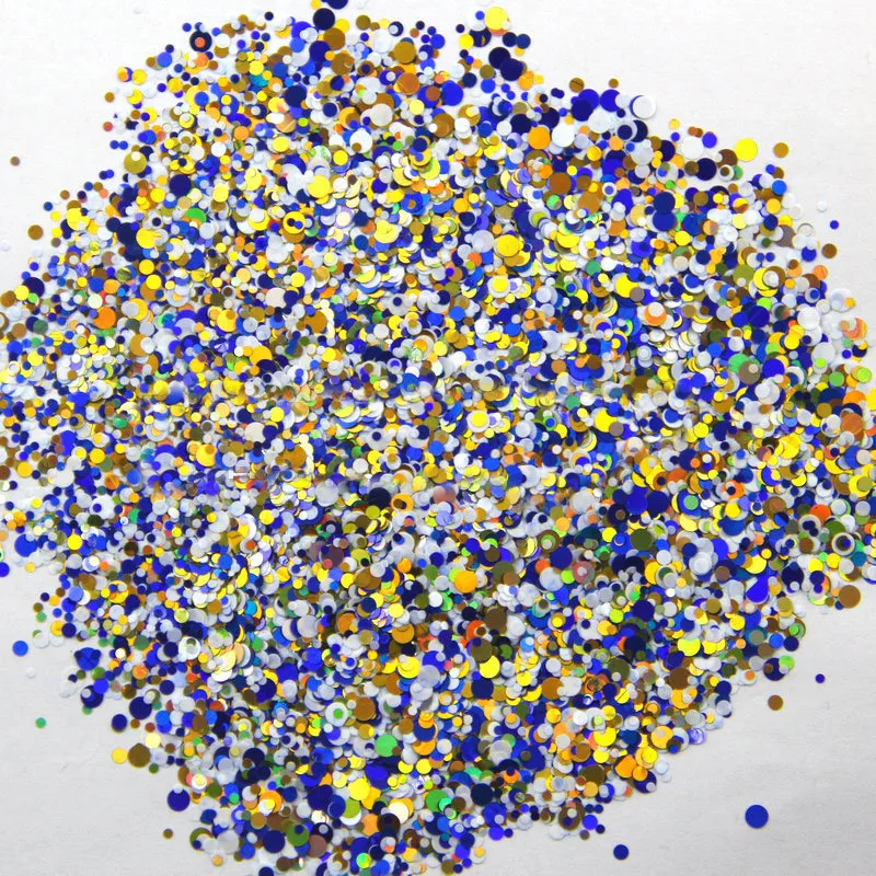 Mixed Dot 34-500grams/lot Mix Colors Round Dot Spangle shape glitter Flake cosmetic powder for nail Gel (solvent resistant)
Mixed Dot 34-500grams/lot Mix Colors Round Dot Spangle shape glitter Flake cosmetic powder for nail Gel (solvent resistant)