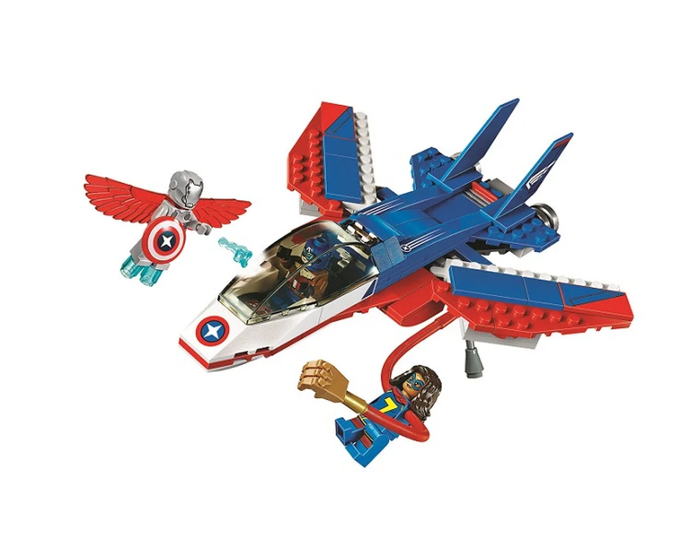 10673 Bela Marvel Super Heroes Captain America Jet Pursuit Super Adaptoid Building Block Bricks Toys Gift For Children 76076
10673 Bela Marvel Super Heroes Captain America Jet Pursuit Super Adaptoid Building Block Bricks Toys Gift For Children 76076