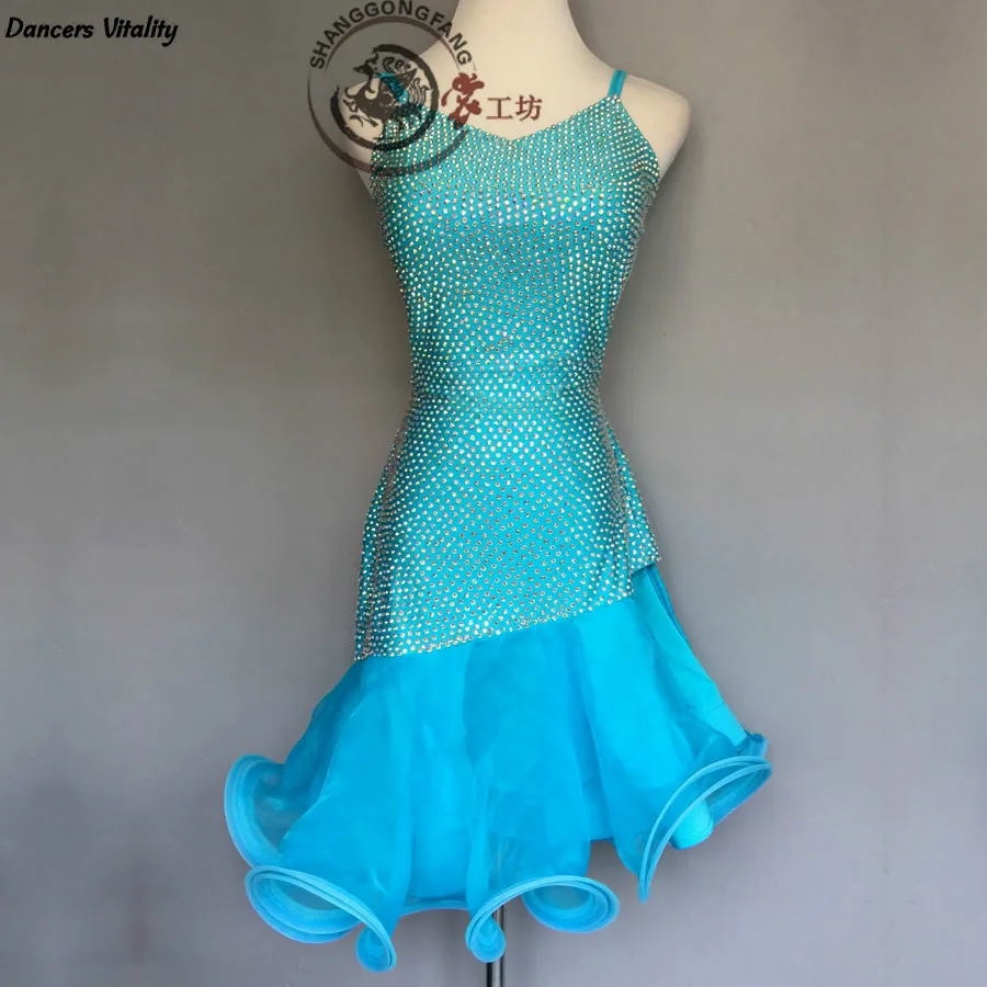 2017Shining V Neck Stage Clothing Costume Latin Dance Dresses Women's Art Deco Fish tail Fringe Flapper Backless Dress S-XXXL
2017Shining V Neck Stage Clothing Costume Latin Dance Dresses Women's Art Deco Fish tail Fringe Flapper Backless Dress S-XXXL