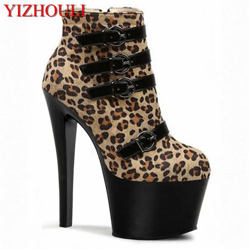 Belt buckle low boot, 17-18cm high heel, chunky and leopard boots factory direct 15 spring new Dance Shoes
Belt buckle low boot, 17-18cm high heel, chunky and leopard boots factory direct 15 spring new Dance Shoes