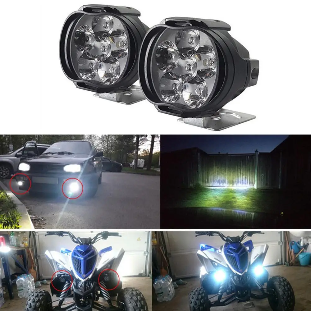 2 Pcs Car Motorcycle Waterproof led headlight External Lights Fog Light Headlight Lamp Motorbike fog spotlight lamp
2 Pcs Car Motorcycle Waterproof led headlight External Lights Fog Light Headlight Lamp Motorbike fog spotlight lamp