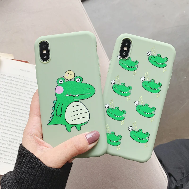 Cartoon Cute Dinosaur Silicone Soft TPU Phone Case For iPhone XS MAX XR X 8 7 6s 6 Plus Case Back Cover Fundas Coque Capa Shell
Cartoon Cute Dinosaur Silicone Soft TPU Phone Case For iPhone XS MAX XR X 8 7 6s 6 Plus Case Back Cover Fundas Coque Capa Shell
