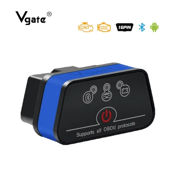 Vgate car diagnostics elm327 V2.1 OBD2 diagnostic tool bluetooth adapter Support all OBDII protocols better than ELM327 V1.5
Vgate car diagnostics elm327 V2.1 OBD2 diagnostic tool bluetooth adapter Support all OBDII protocols better than ELM327 V1.5
