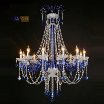 led e14 European Iron Glass Crystal Blue LED Chandelier Chandelier Lighting LED Light LED Lamp For Bedroom Foyer
led e14 European Iron Glass Crystal Blue LED Chandelier Chandelier Lighting LED Light LED Lamp For Bedroom Foyer