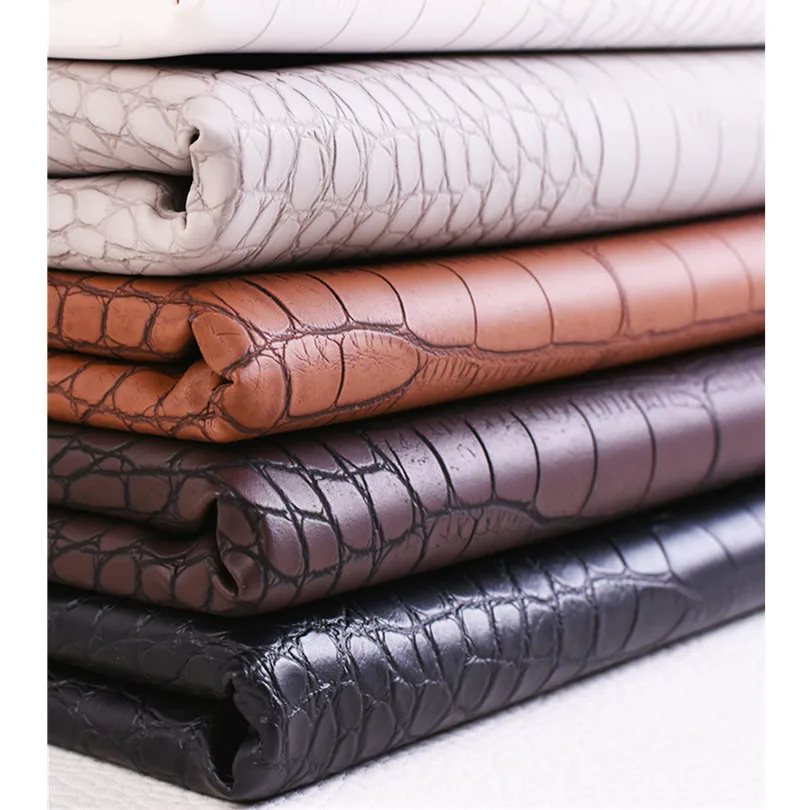 50x138cm 0.8mm Faux PVC leather Fabric Imitation Crocodile Skin Embossed Synthetic PVC Faux Leather for Decoration Sofa Home
50x138cm 0.8mm Faux PVC leather Fabric Imitation Crocodile Skin Embossed Synthetic PVC Faux Leather for Decoration Sofa Home