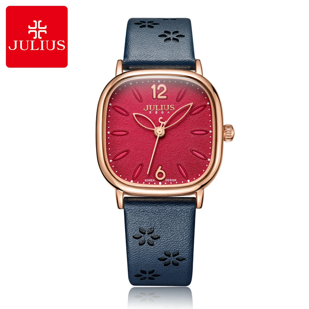 Beautiful Flower Petal Good Quality Lady Leather Quartz Watch Attractive Birthday Present Women Favorite Popular Julius Clocks
Beautiful Flower Petal Good Quality Lady Leather Quartz Watch Attractive Birthday Present Women Favorite Popular Julius Clocks