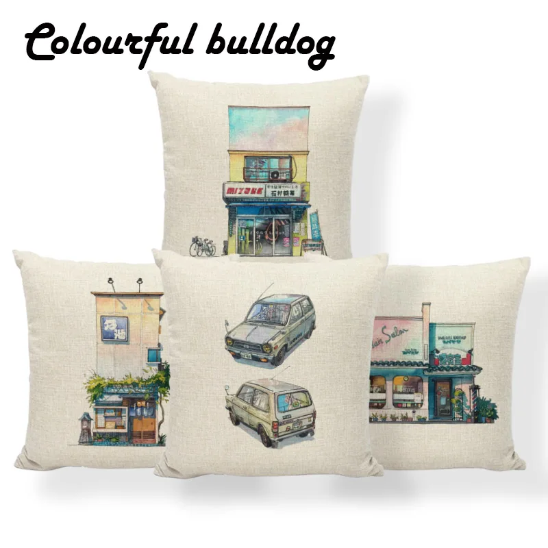 Building Forest Cushion Cover Bicycle Vintage Car Pillow Japanese Rock Headboard Decor Home Throw Pillow Case 18 Inch Linen Kids
Building Forest Cushion Cover Bicycle Vintage Car Pillow Japanese Rock Headboard Decor Home Throw Pillow Case 18 Inch Linen Kids