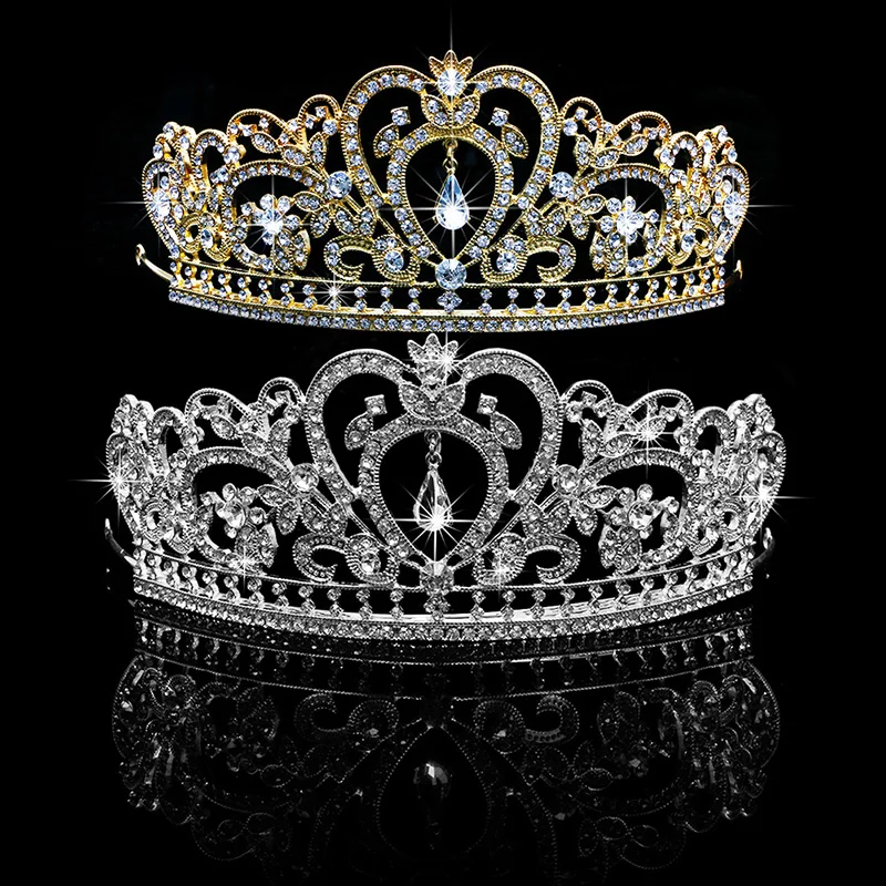 Bridal Princess Women Rhinestone Hair Accessories Tiara Wedding Crown Headband For party
Bridal Princess Women Rhinestone Hair Accessories Tiara Wedding Crown Headband For party