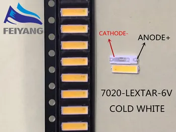 100pcs Lextar LED Backlight 0.5W 7020 3V Cool white 40LM LCD Backlight for TV TV Application
100pcs Lextar LED Backlight 0.5W 7020 3V Cool white 40LM LCD Backlight for TV TV Application