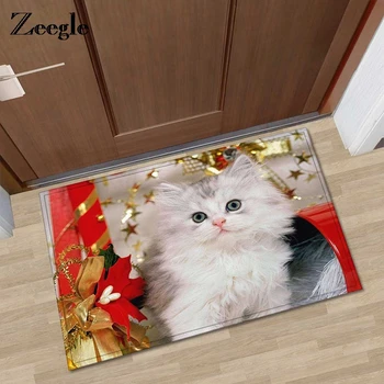 Zeegle Christmascat Door Mat Animal Cat Printed Bathroom Kitchen Carpets Doormats Cat Floor Mat For Living Room Anti-Slip Carpet
Zeegle Christmascat Door Mat Animal Cat Printed Bathroom Kitchen Carpets Doormats Cat Floor Mat For Living Room Anti-Slip Carpet
